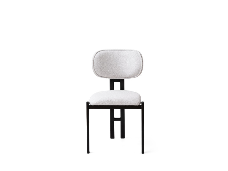 Zestaw metalowych krzeseł "Muriz" (2 sztuki) - Off-white