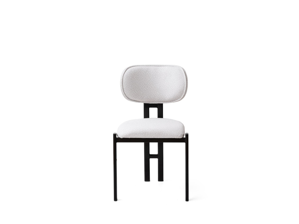Zestaw metalowych krzeseł "Muriz" (2 sztuki) - Off-white