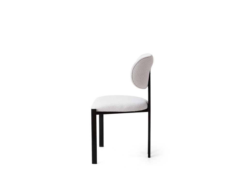 Zestaw metalowych krzeseł "Muriz" (2 sztuki) - Off-white