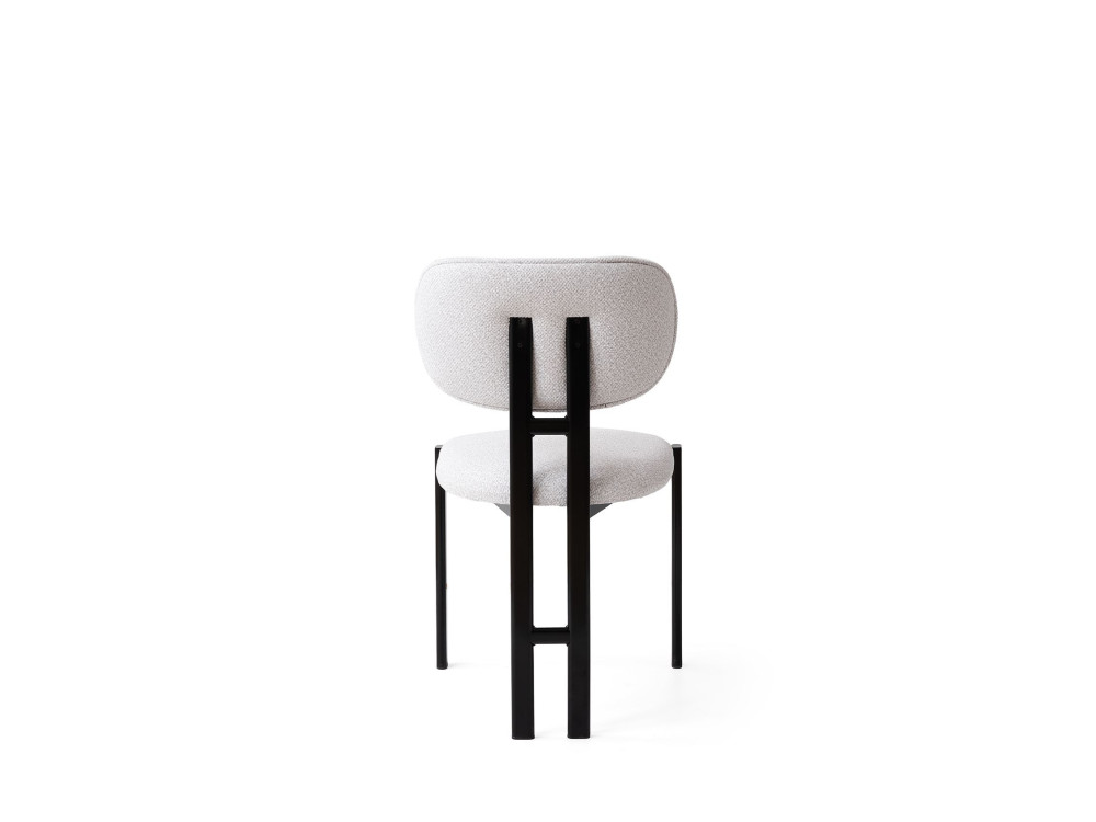 Zestaw metalowych krzeseł "Muriz" (2 sztuki) - Off-white
