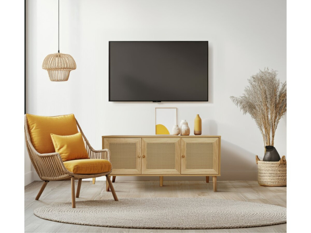 Kredens „Neuille” w stylu trzciny - 120 x 40 x 71,5 cm - bez