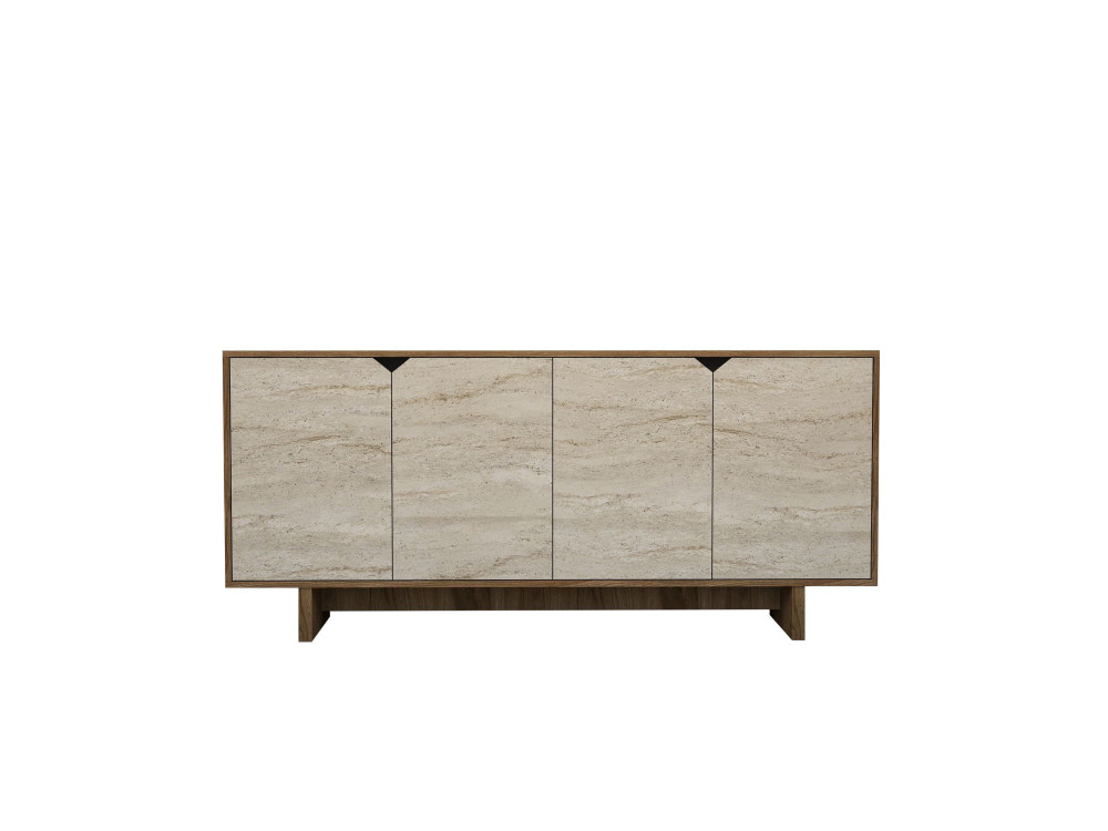 Drewniany kredens „Istemi” – 180 x 40 x 81 cm – trawertyn