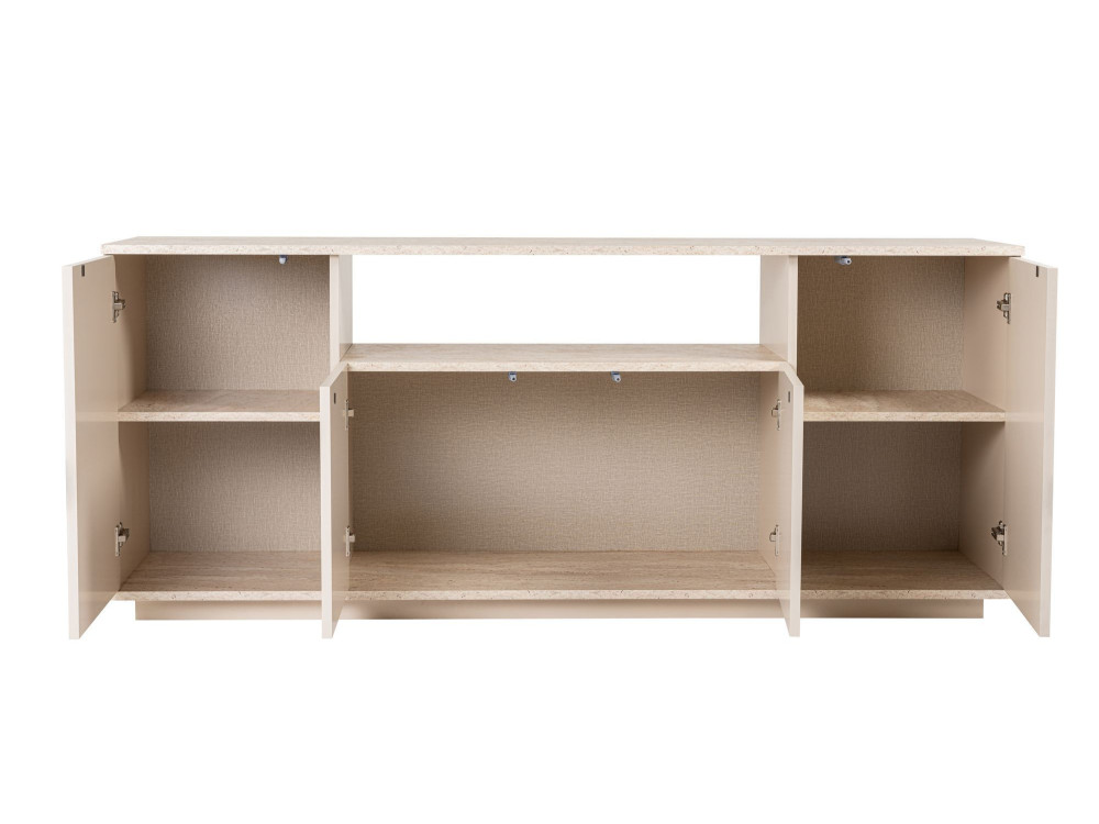Drewniana konsola "Arista" 180 x 44,5 x 75 cm - Mink