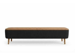 Drewniana szafka pod telewizor „Sarven” – 120 x 30 x 45 cm – czarna