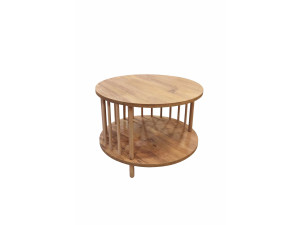 Drewniany stolik kawowy „Peka-0108” – 60 x 43 cm – sosna