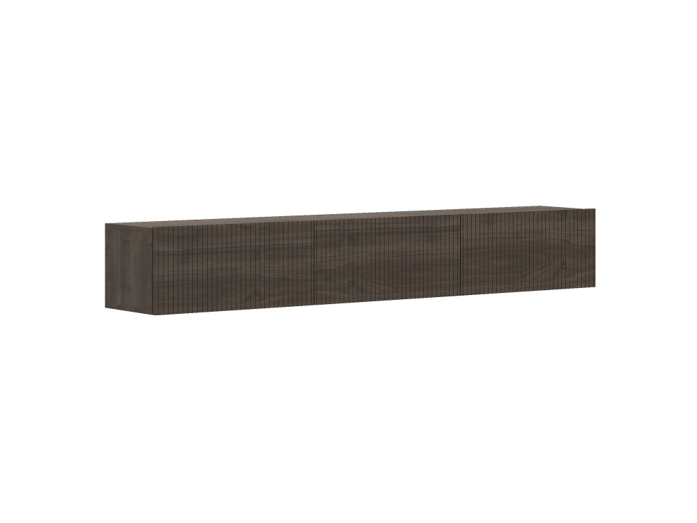 Drewniana szafka pod telewizor „Ada” – 180 x 31 x 29 cm – orzech