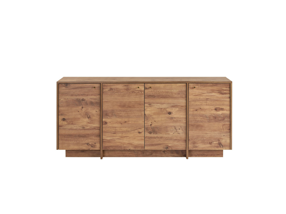Drewniana konsola „Varen” – 180 x 45 x 82 cm – sosna atlantycka
