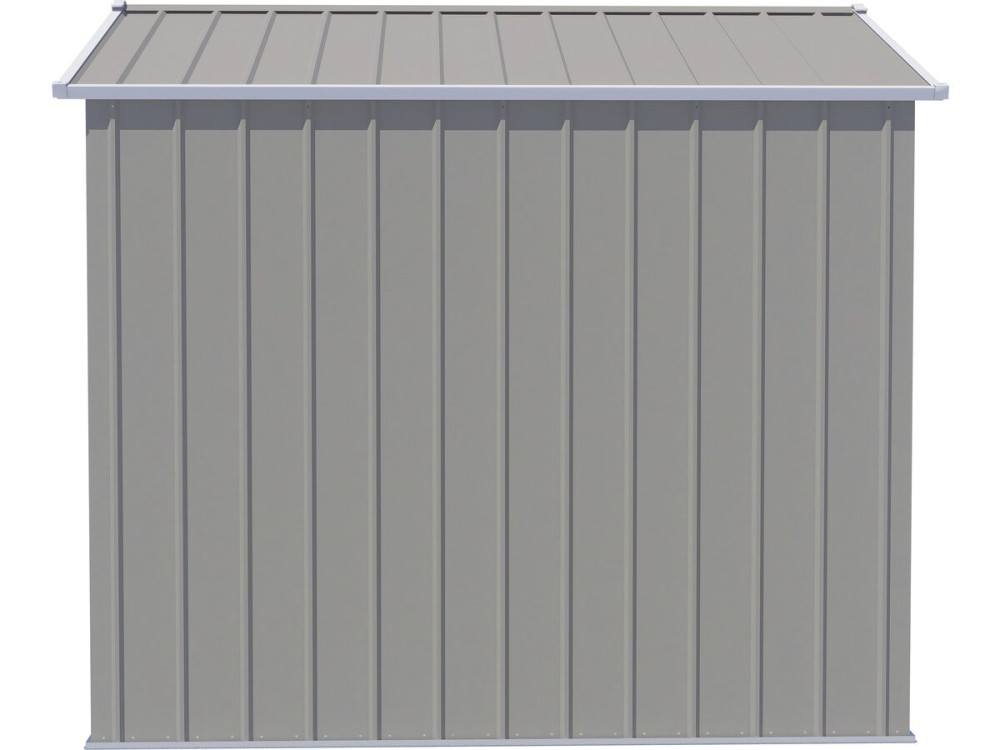 Metalowa szopa ogrodowa „Nebraska” – 4,12 m² – szara