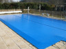 Bâche hiver enterrée  "Sécuritis Eco"  pour piscine Baleares - bleu