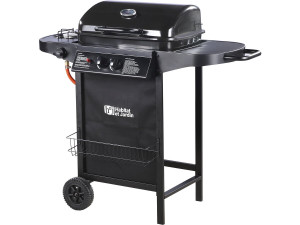 Grill gazowy "Party 3" - Czarny