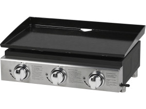 Mini grill gazowy "Presto 3" - 3 palniki - 7.5kW - Szary