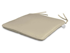 Zestaw 2 siedzisk 35 x 35 cm w kolorze ecru