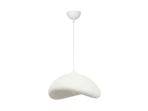 Metalowa lampa wisząca „Luna” – 52 x 40 x 120 cm – biała