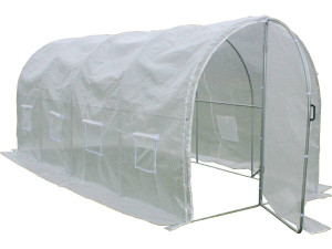 Tunel foliowy z drzwiami „Mimosa” - 220 g/m2 - 9 m2 - 4.5 x 2 x 2 m