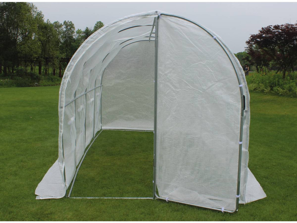 Tunel foliowy z drzwiami Mimosa” - 220 g/m2 - 9 m2 - 4.5 x 2 x 2 m
