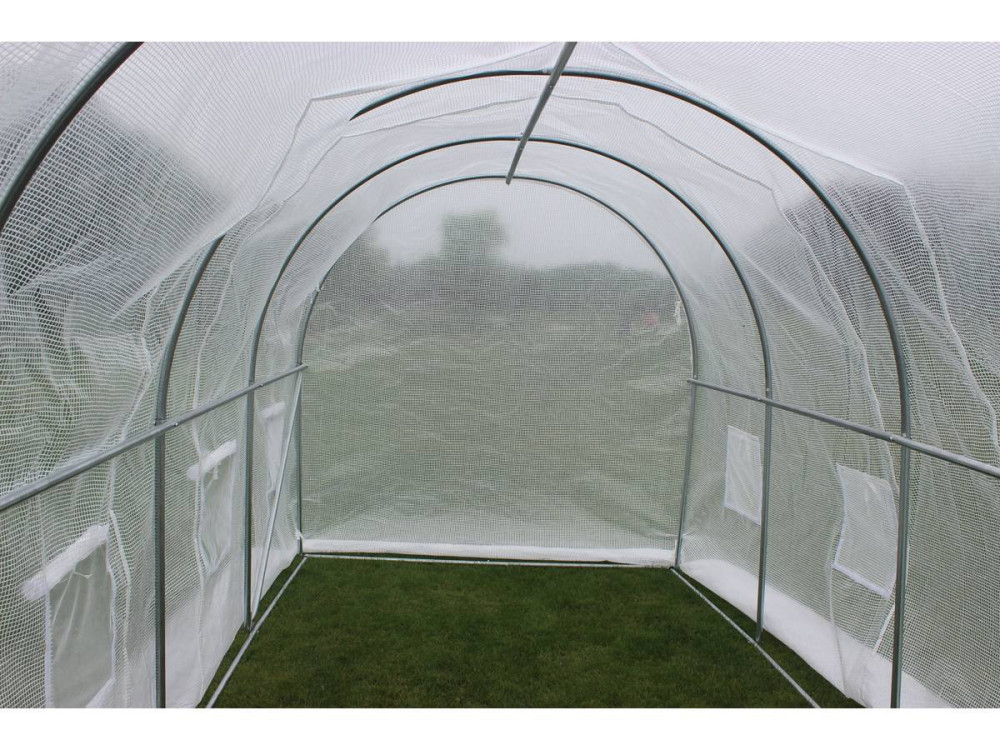 Tunel foliowy z drzwiami Mimosa” - 220 g/m2 - 9 m2 - 4.5 x 2 x 2 m