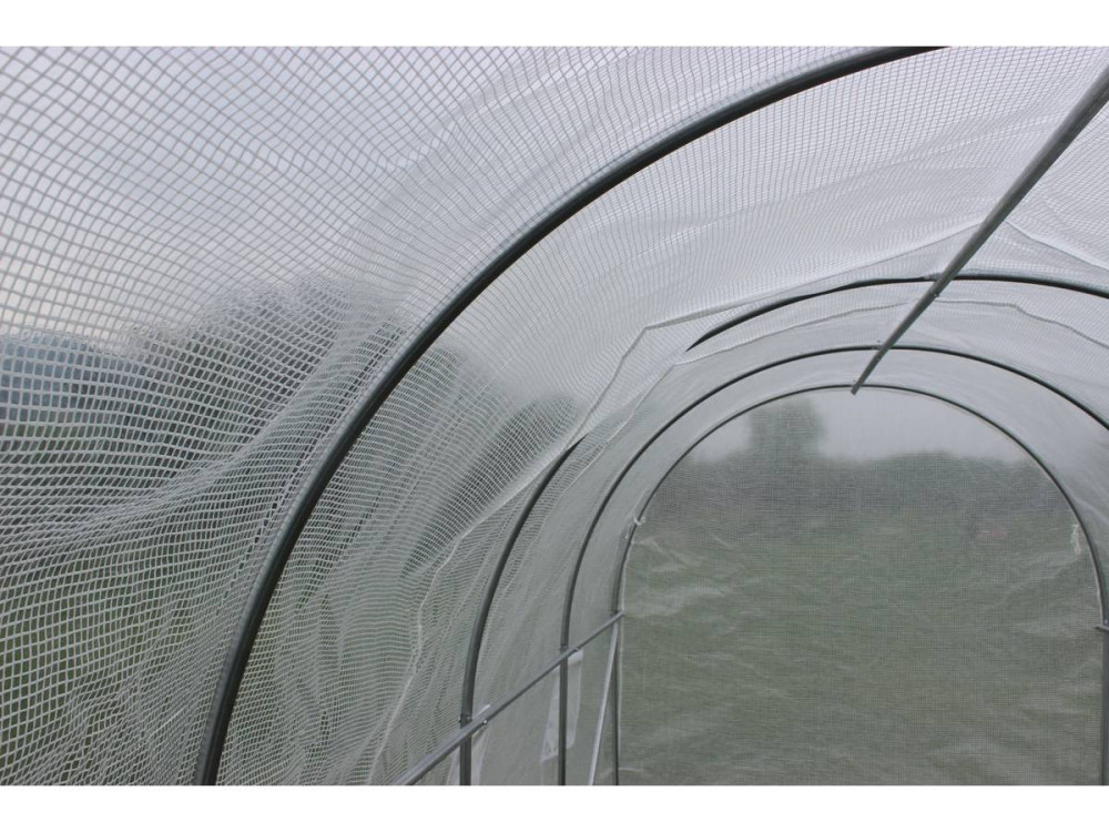 Tunel foliowy z drzwiami Mimosa” - 220 g/m2 - 9 m2 - 4.5 x 2 x 2 m