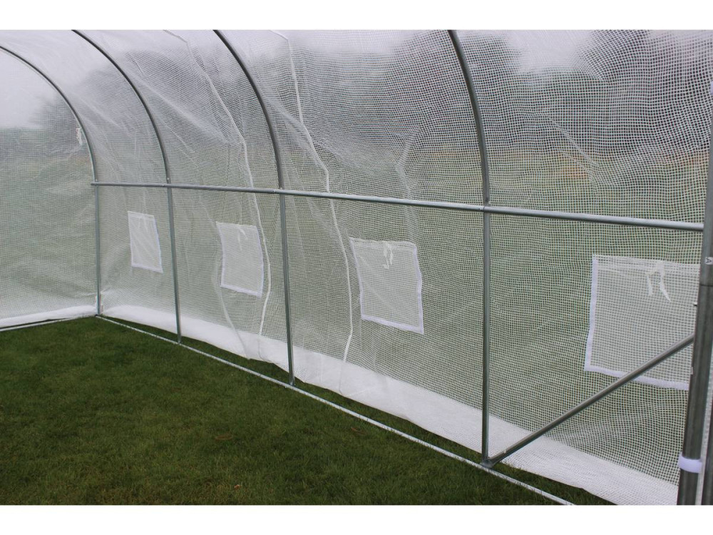 Tunel foliowy z drzwiami Mimosa” - 220 g/m2 - 9 m2 - 4.5 x 2 x 2 m