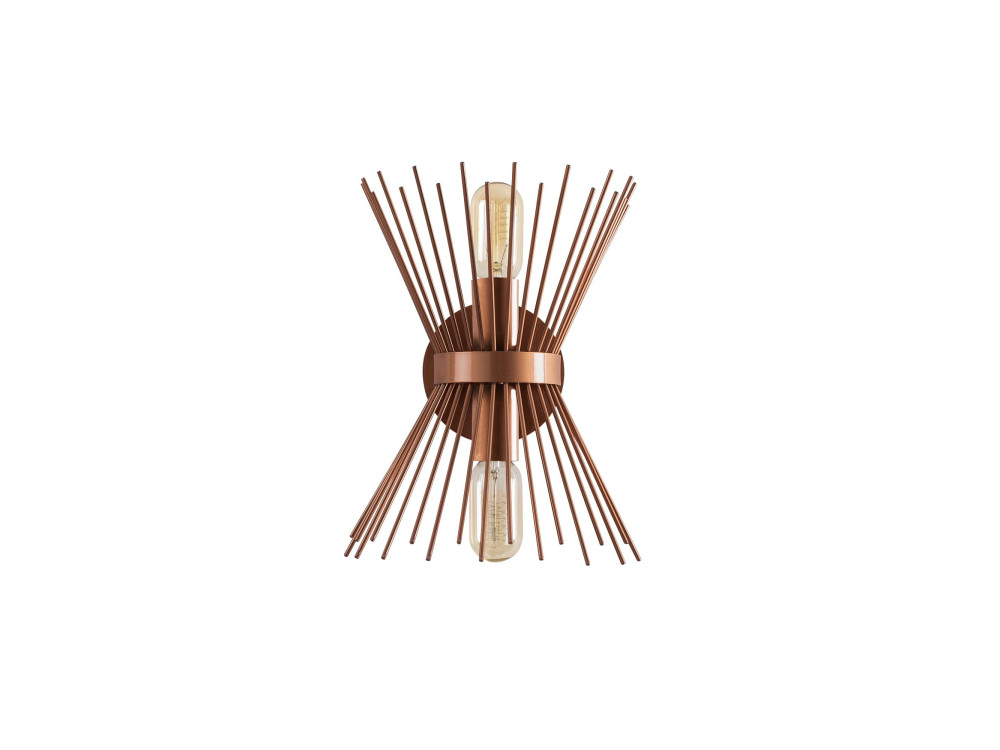 Metalowa kinkiet „GMN-000010” – 23 x 16 cm – miedź