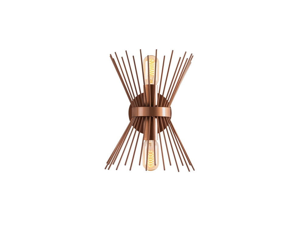 Metalowa kinkiet „GMN-000010” – 23 x 16 cm – miedź