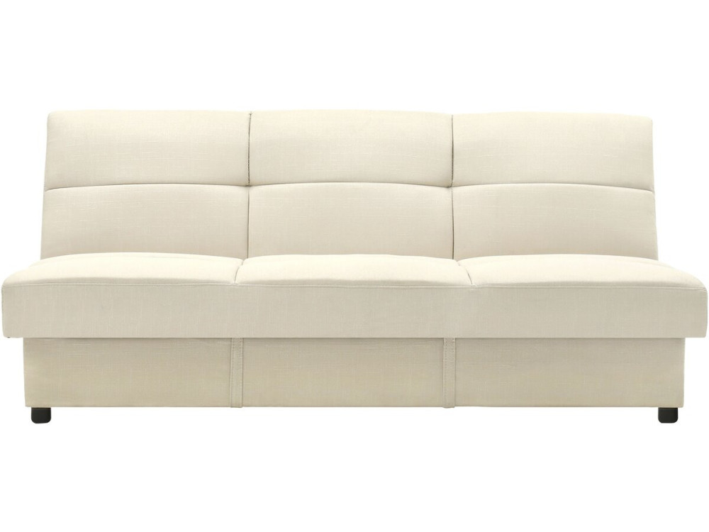 Sofa Clic-Clac "Enzo" - 186 x 80 x 87 cm - 3-osobowa - Beżowa