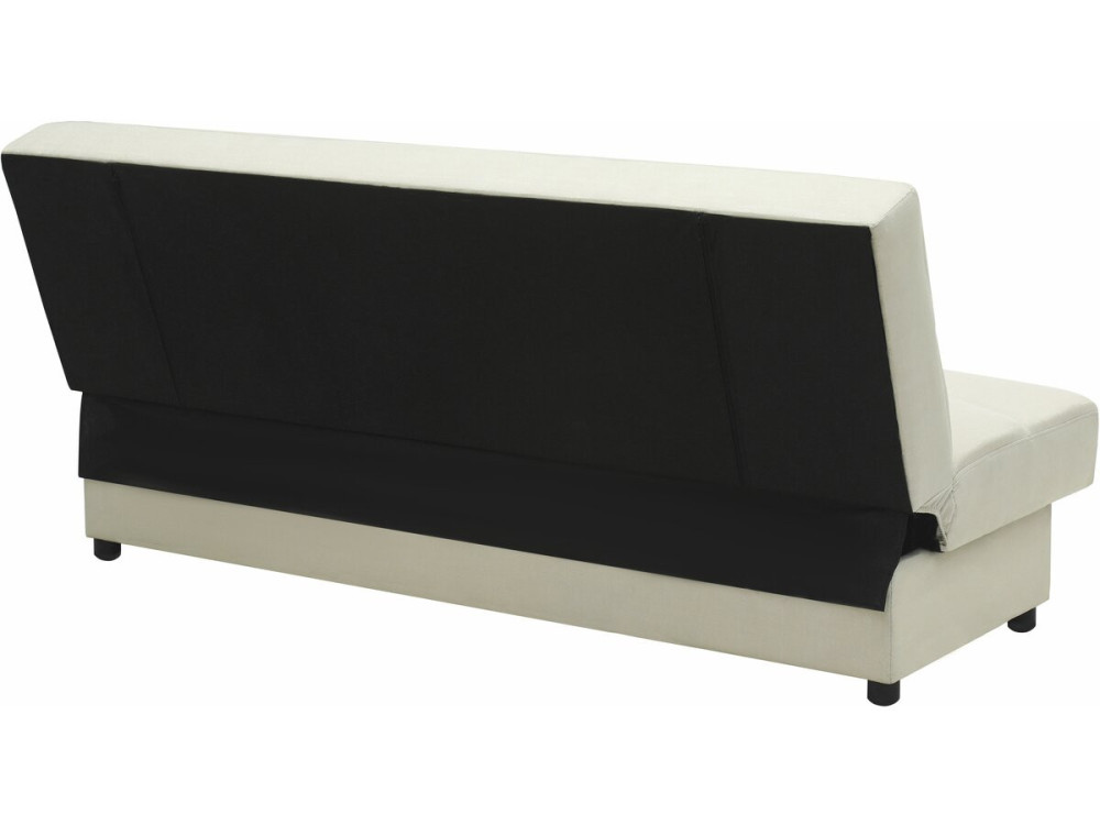 Sofa Clic-Clac "Enzo" - 186 x 80 x 87 cm - 3-osobowa - Beżowa