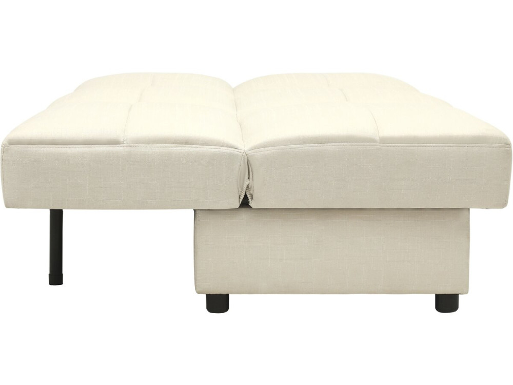 Sofa Clic-Clac "Enzo" - 186 x 80 x 87 cm - 3-osobowa - Beżowa
