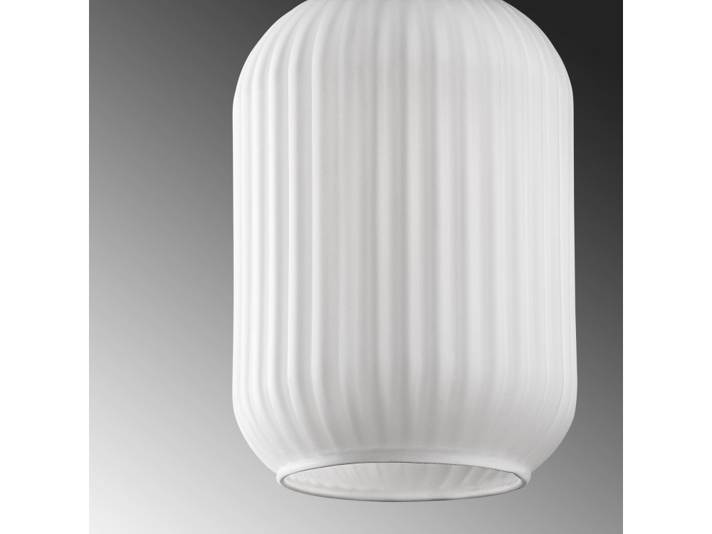 Metalowa lampa wisząca „Asker” – 13 x 13 cm – w kolorze złotym