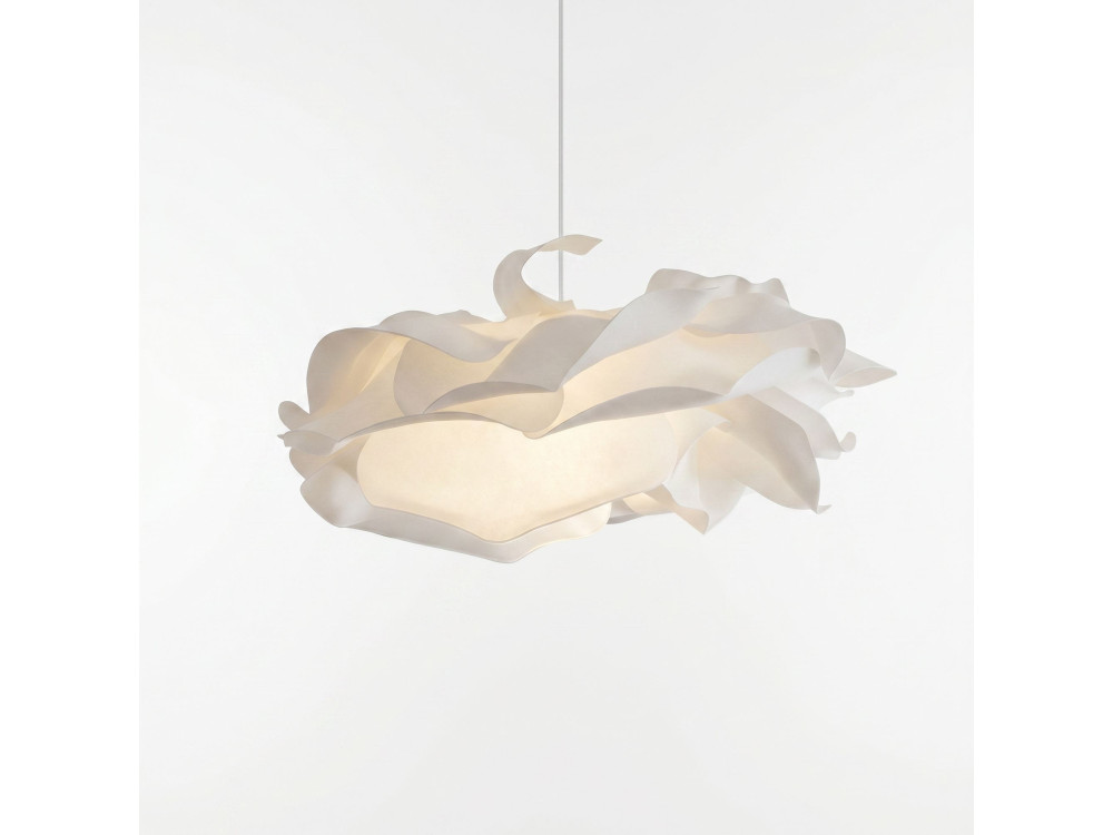 Plastikowa lampa wisząca „MOD0009” – 58 x 58 cm – biała