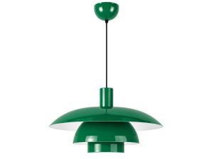 Metalowa lampa wisząca „Layer” – 45 x 45 m – jasnozielona