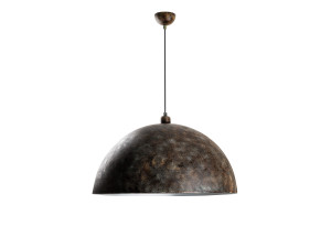 Metalowa lampa wisząca „Kure” – 60 x 60 cm – styl antyczny