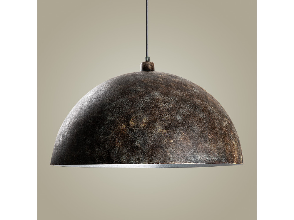 Metalowa lampa wisząca „Kure” – 60 x 60 cm – styl antyczny