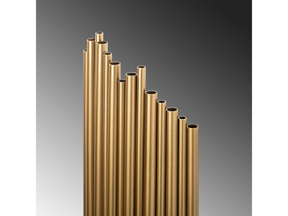 Metalowa kinkiet „Kara” – 18 x 8 cm – żółty