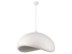 Metalowa lampa wisząca „Vegas” – 64 x 51 cm – biała