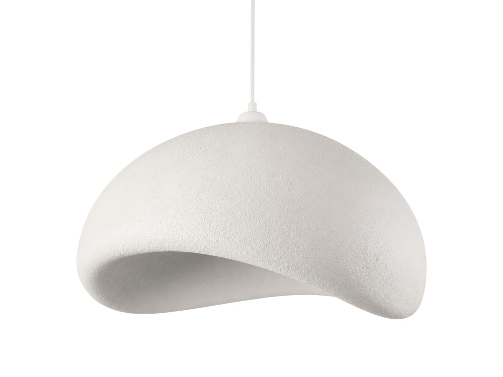 Metalowa lampa wisząca „Vegas” – 64 x 51 cm – biała