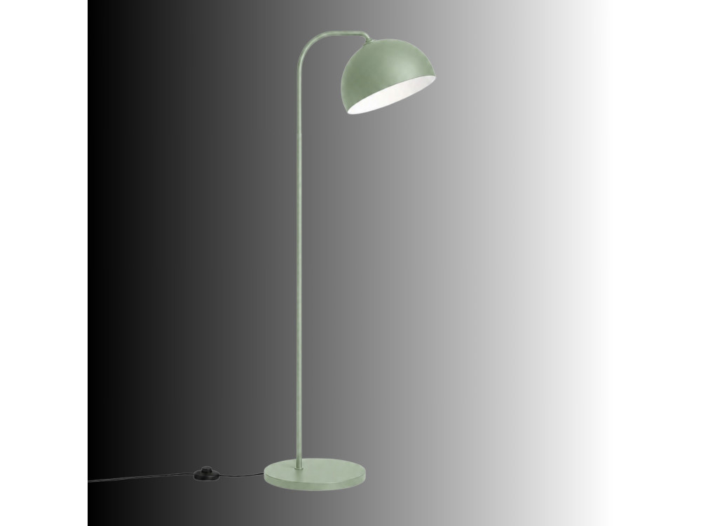 Metalowa lampa podłogowa „Yaka” – 51 x 51 cm – kolor miętowy
