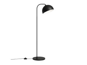 Metalowa lampa podłogowa „Yaka” – 51 x 51 cm – czarna