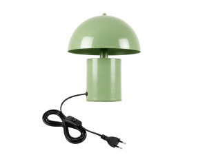 Metalowa lampa stołowa „Pera” – 26 x 26 cm – kolor miętowy