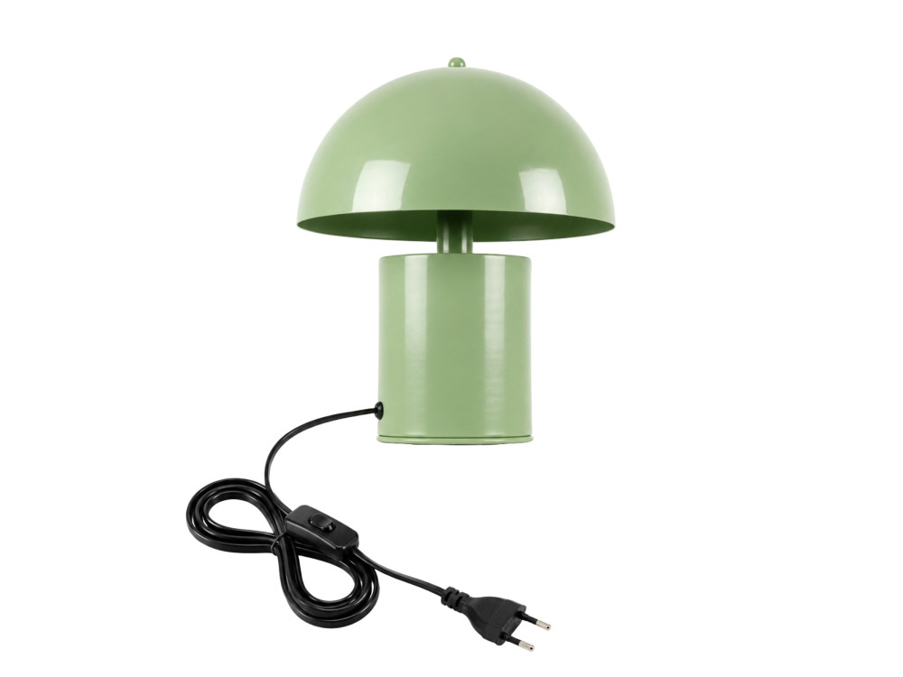 Metalowa lampa stołowa „Pera” – 26 x 26 cm – kolor miętowy