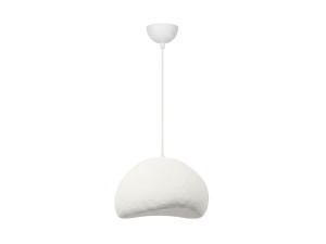 Metalowa lampa wisząca „Loval” – 50 x 44 cm – biała