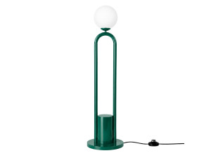 Metalowa lampa podłogowa „Loop” – 30 x 30 cm – zielona