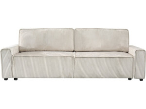Sztruksowa rozkladana sofa "Montaigne" - 3 miejsca - Bez