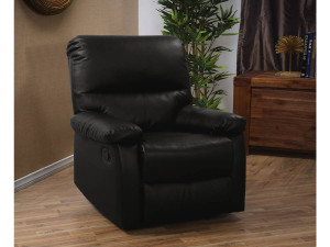 Fotel wypoczynkowy "Lincoln" - 90 x 89 x 103 cm - Czarny 2