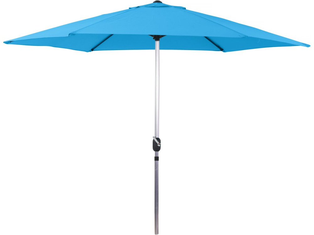Parasol ogrodowy "Sol" prosty - Okrągły - Ø 3m - Niebieski