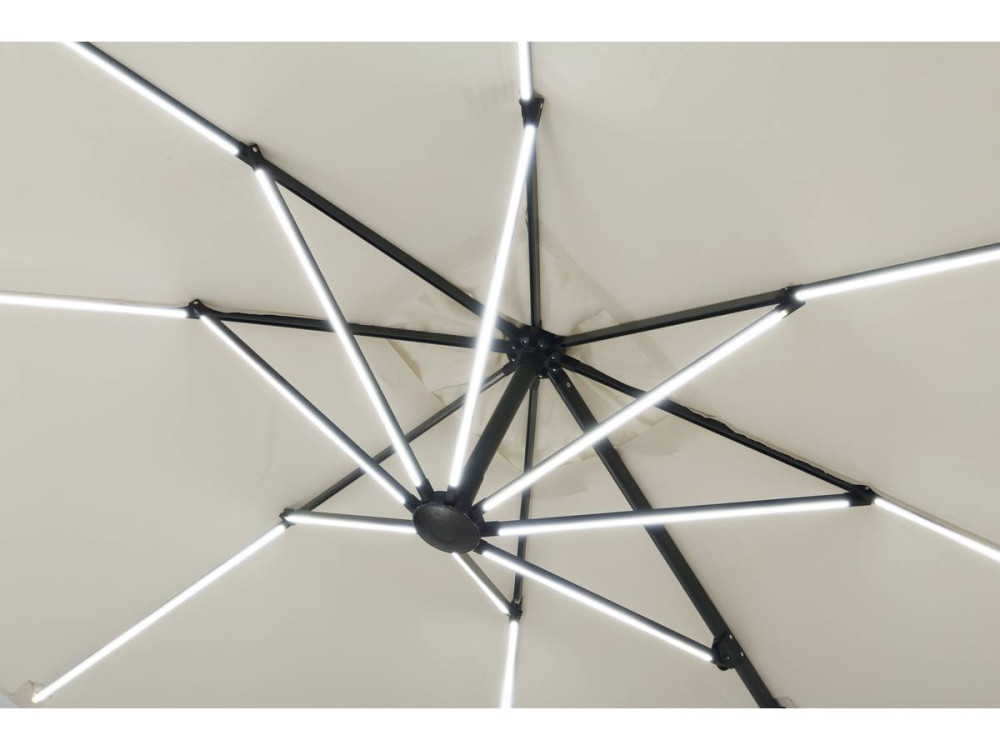 Parasol ogrodowy "Sun 4 Luxe" - Ecru