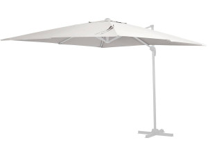 Poszycie na parasol ogrodowy "Sun 4" z nog boczną - 3 x 4 m - Ecru