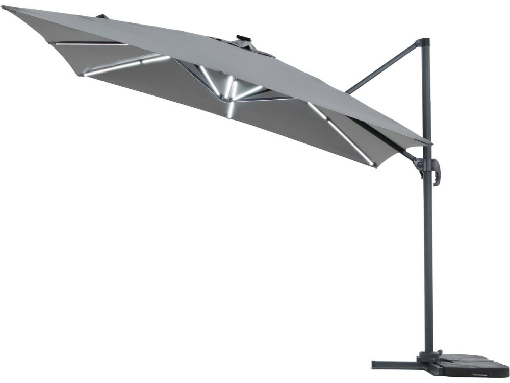 Parasol ogrodowy "Sun 4 Luxe" - Szary