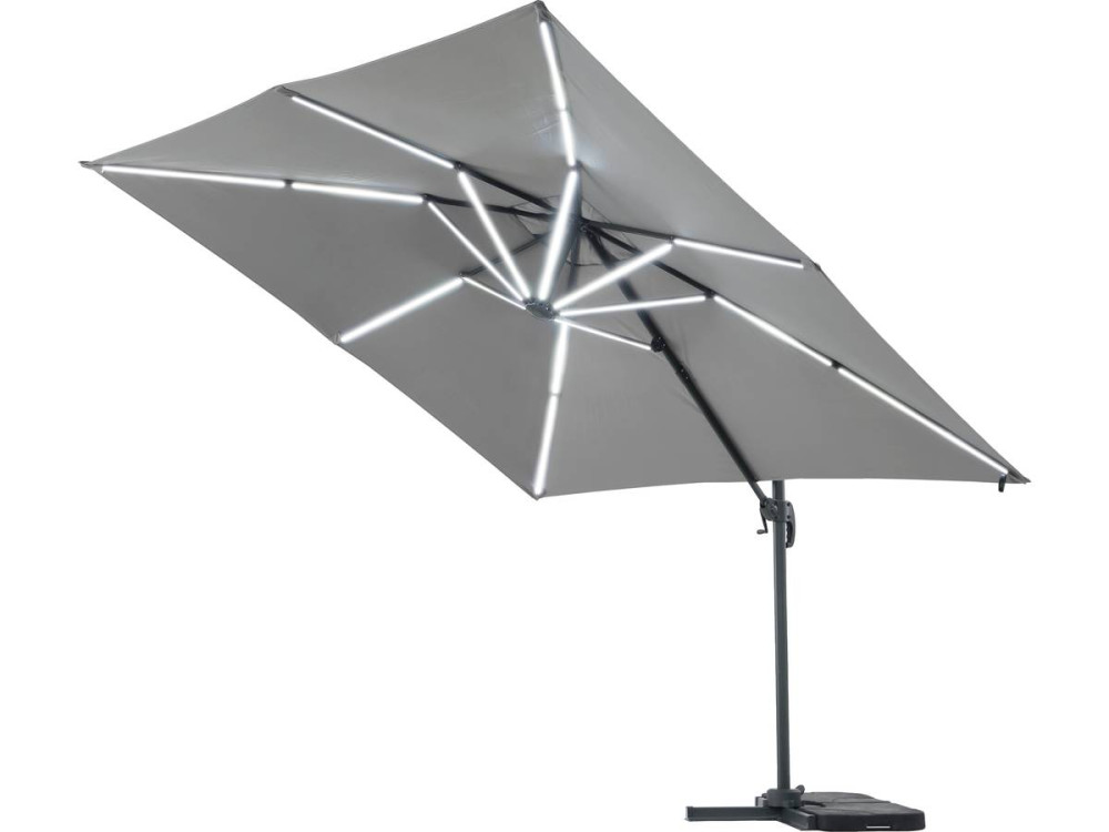 Parasol ogrodowy "Sun 4 Luxe" - Szary