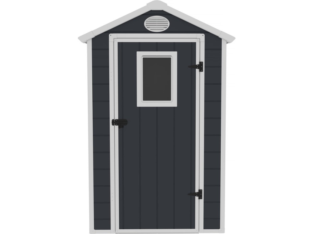 Wiata ogrodowa z ywicy "Texas" - zestaw do kotwienia w zestawie - 1,34 m² - antracyt