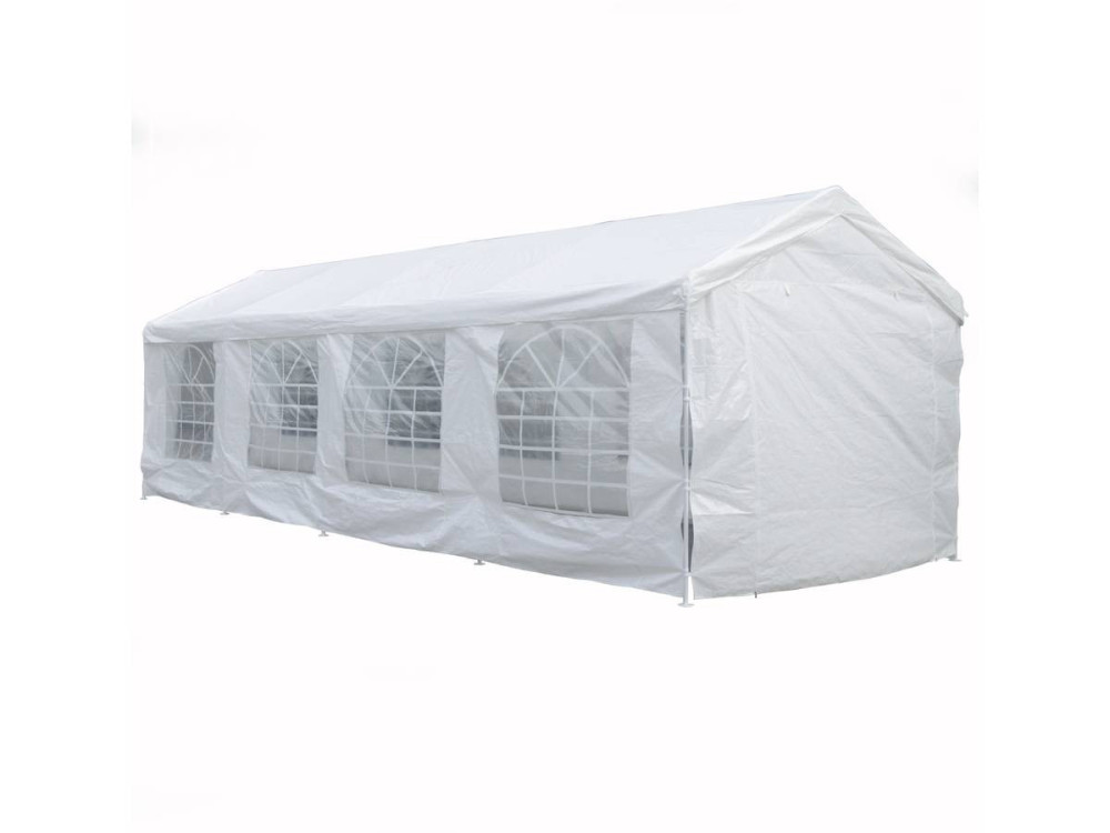 Namiot na imprezy "Celia" z polietylenu - 25.81 m² - 890 x 290 x 270/200 cm